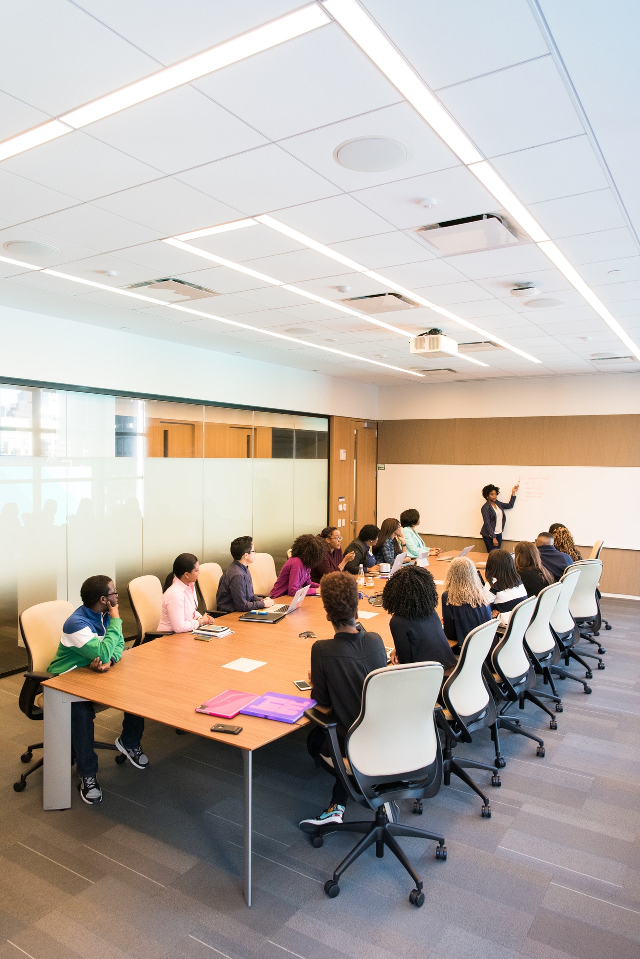 People in Conference Room