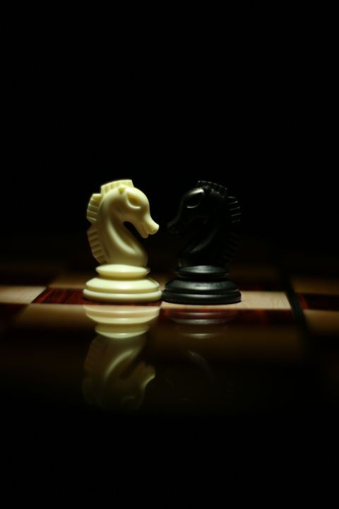 white-and-black-chess