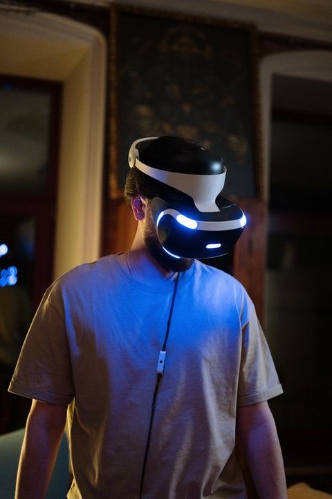 Joueur de réalité virtuelle 